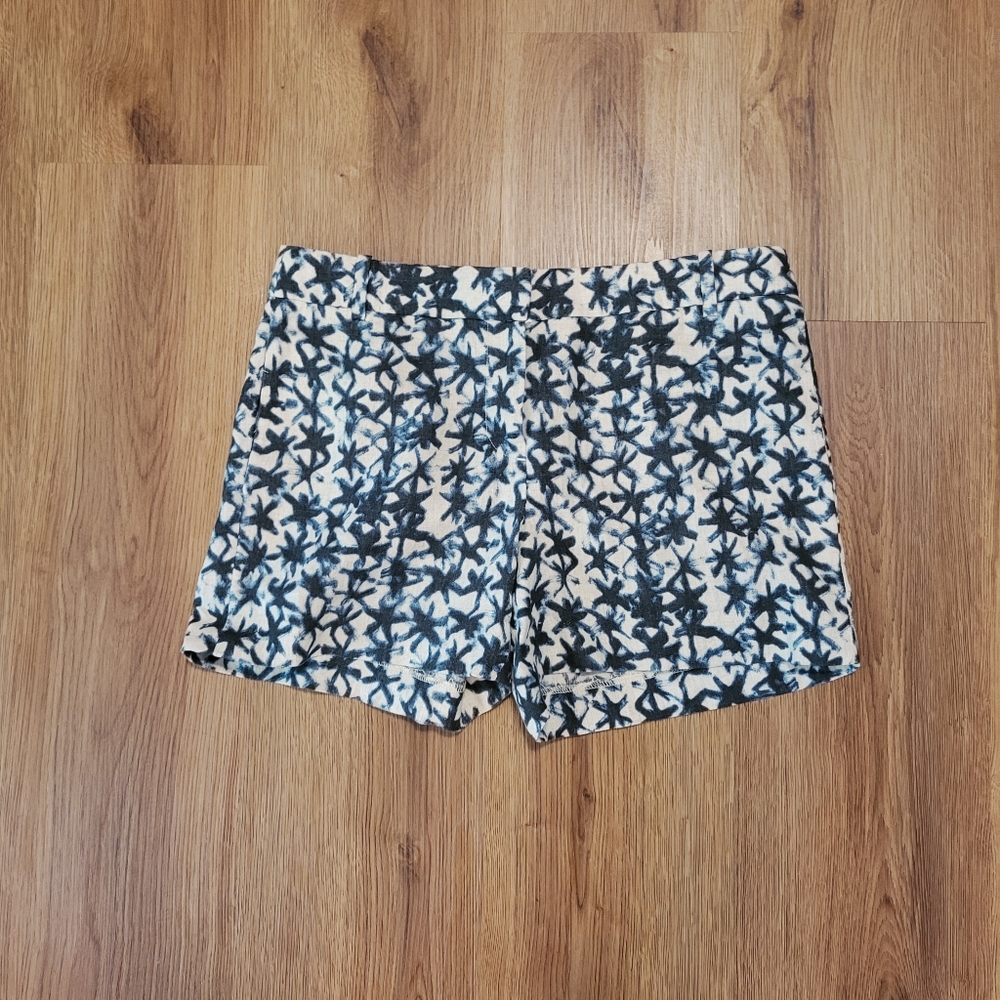 J. Crew Blue and White Print Women’s Shorts